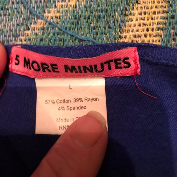 ALL BLUE WEAR ALL DAY MINI~NWOT SO SOFT & COMFY - Picture 3 of 3